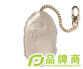 A Bathing Ape 金属皮纹钥匙套型录