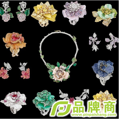 Dior的玫瑰花珠宝世界 绚丽缤纷撩人眼球