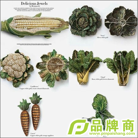 秀色可餐的蔬菜珠宝